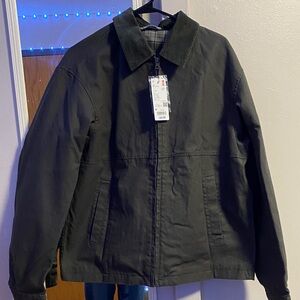Uniqlo Zip Up Blouson Olive